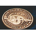 Custom Brass Medal or Coin (1-3/4"x0.102")